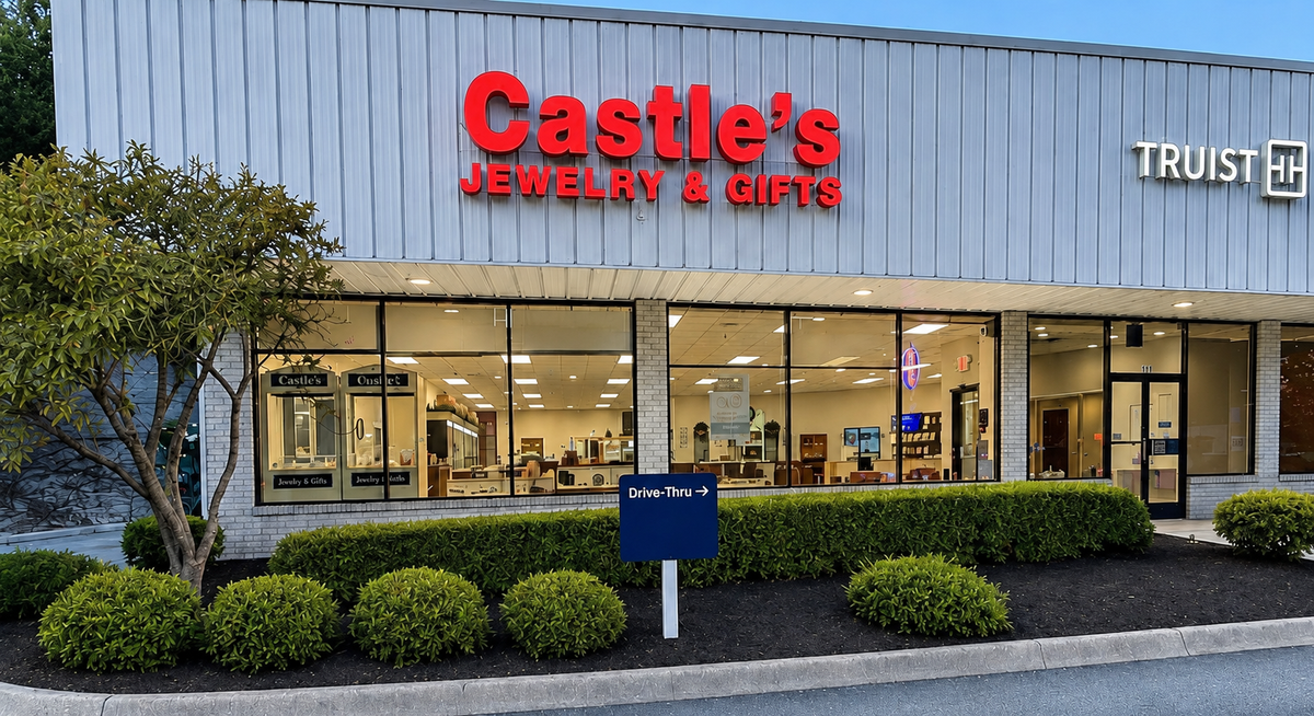 Castles Jewelry and Gifts Pikeville showroom