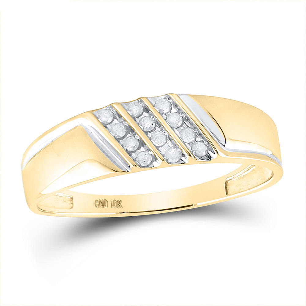 1 Carat Channel-Set Diamond Men's Wedding Band Ring